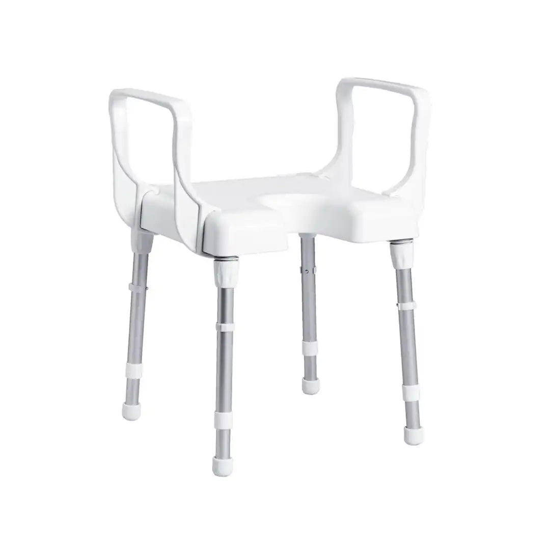 Cannes Shower Chair With Arm Rests - Rebotec DJ363.00.20