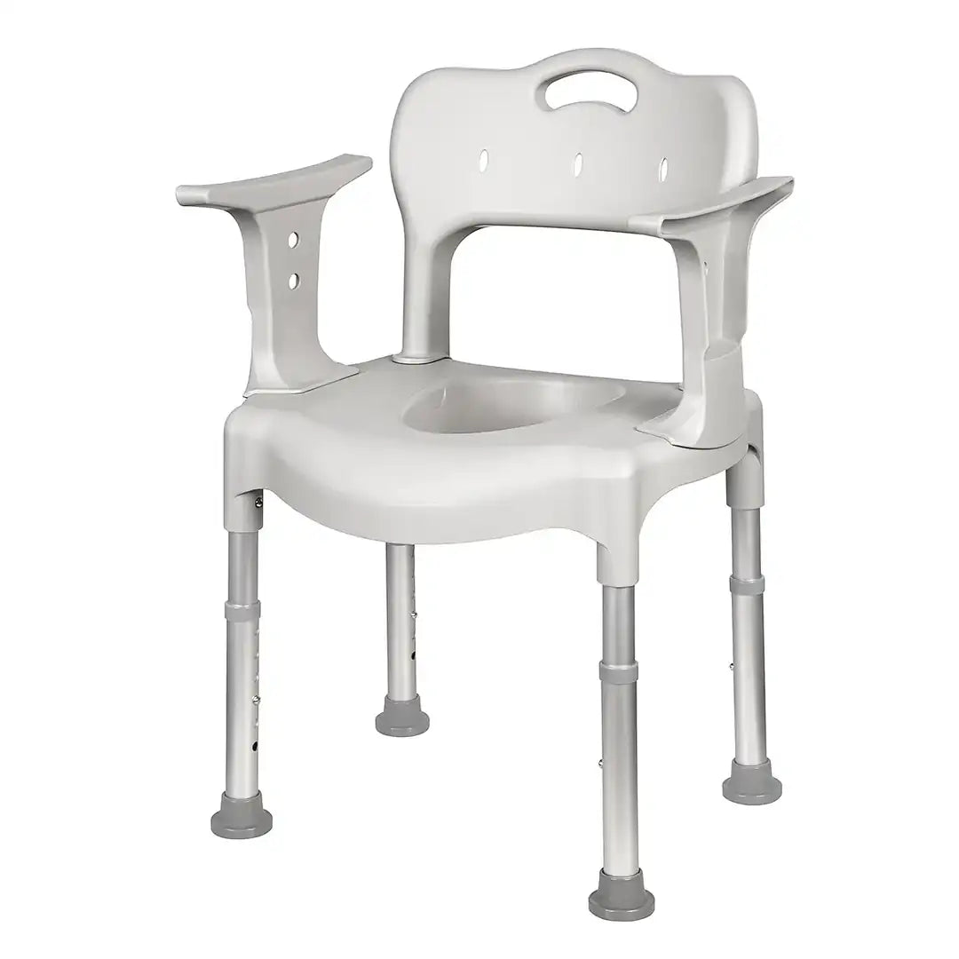 3-in-1 Commode Shower Chair - DJ Med DJ40206