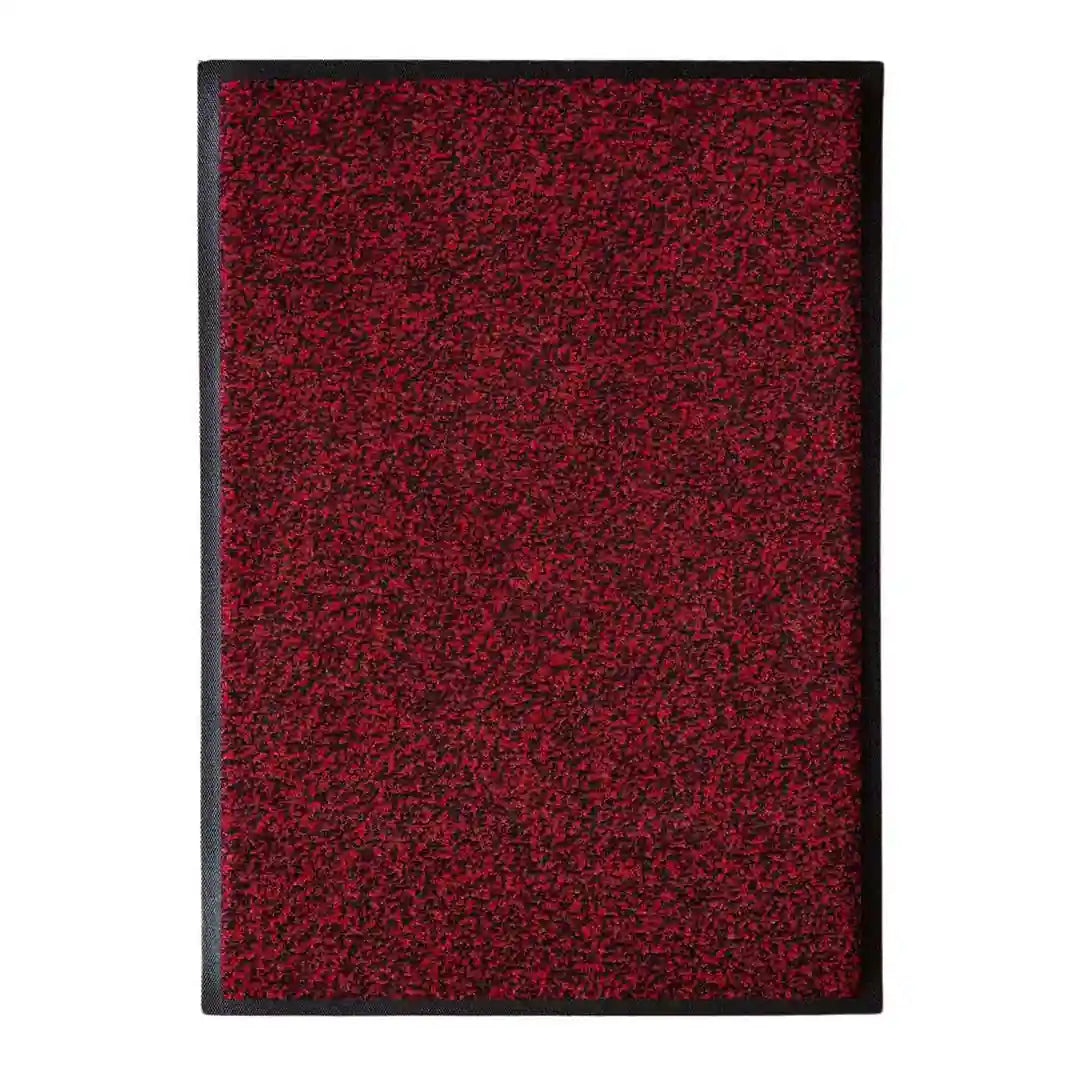 Non Slip Floor Mat, Heavy-Duty Rubber Backing - Dark Red DJ 704055
