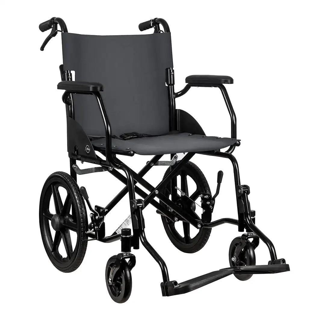 Classic Transit Wheelchair - DJ Med - Black - DJ70772