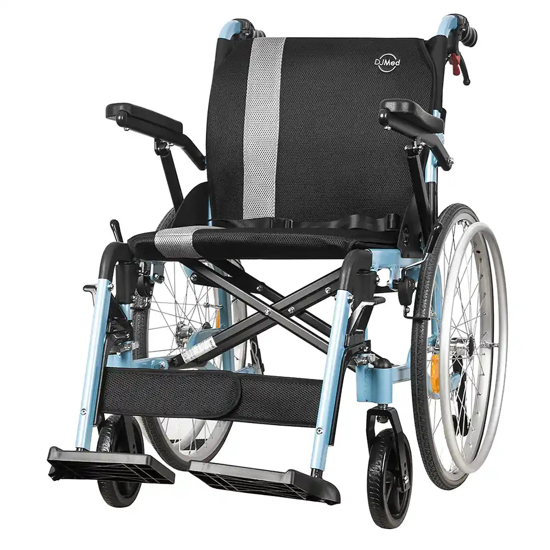 MyRide Self Propelled Wheelchair - DJ Med - Light Blue - DJ70790