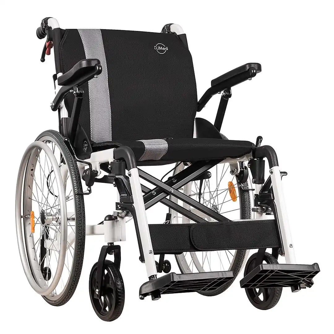 MyRide Self Propelled Wheelchair - DJ Med - White - DJ70792
