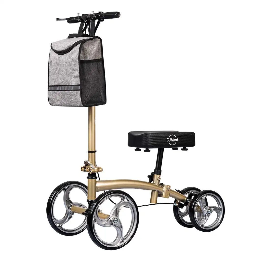 Classic Knee Walker Scooter - DJ Med - Champagne - DJ71708