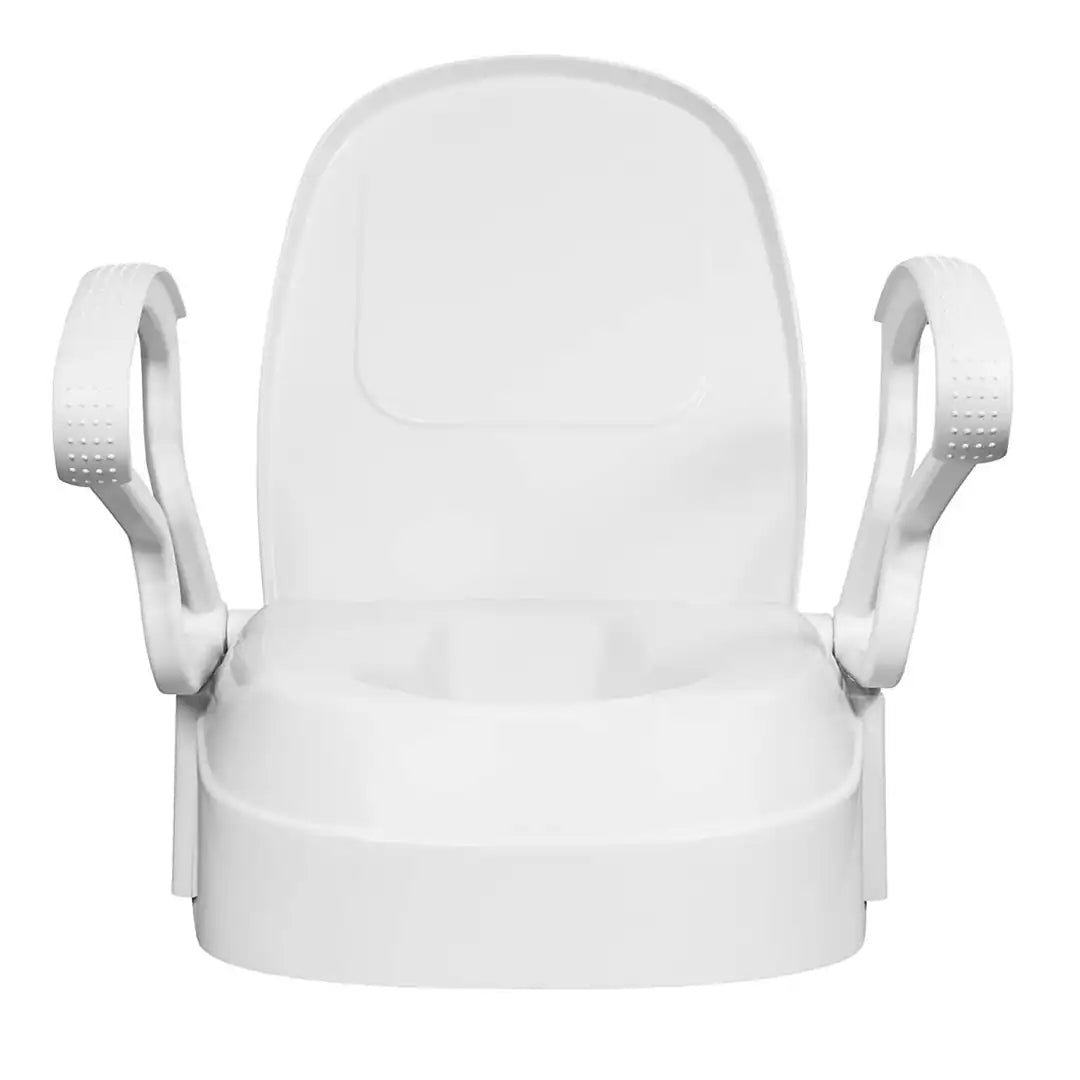 Adjustable Toilet Seat Raiser With Armrests - DJ Med DJ73347