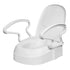 Adjustable Toilet Seat Raiser With Armrests - DJ Med DJ73347