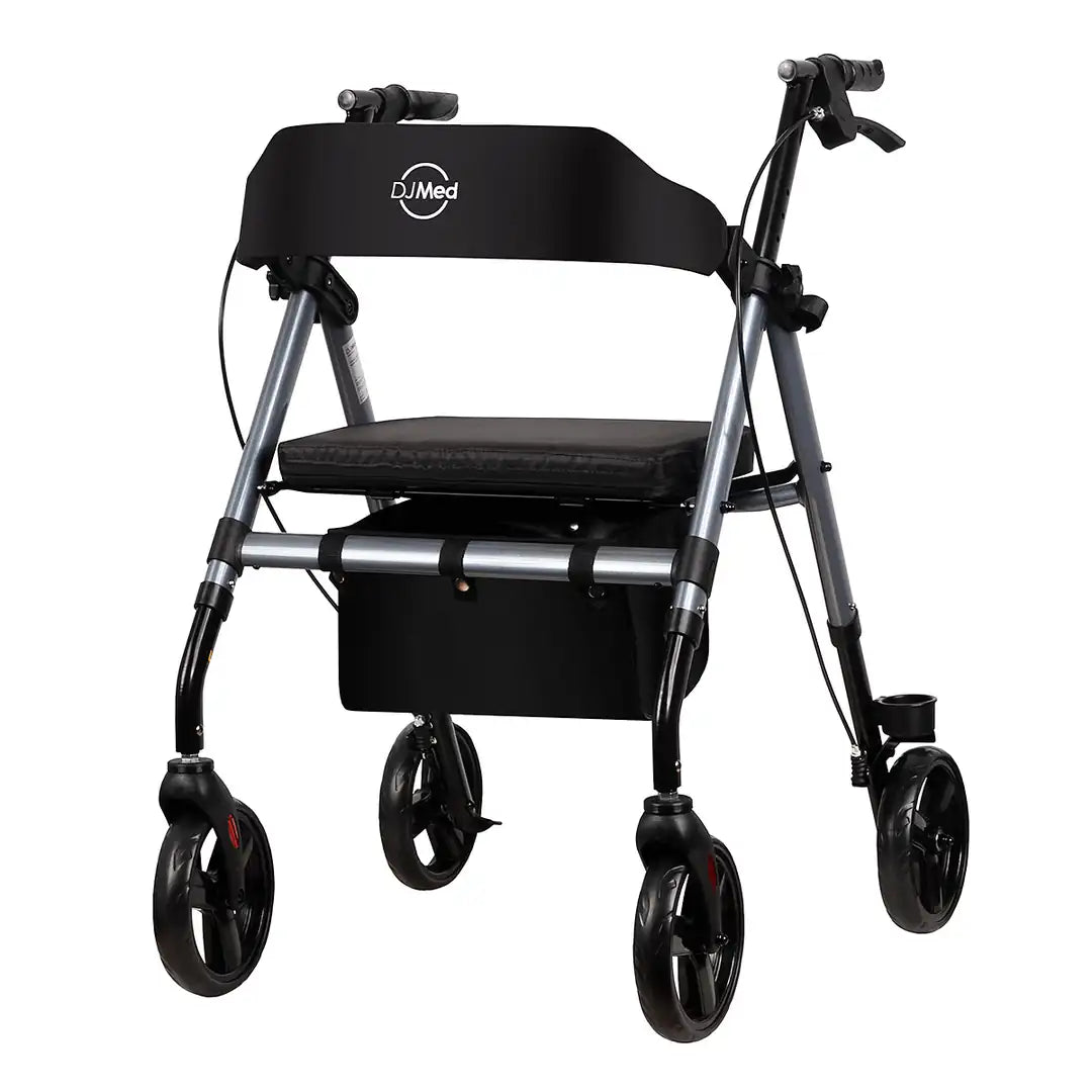 Classic Rollator & Mobility Walker - DJ Med DJ76509