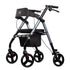 Classic Rollator & Mobility Walker - DJ Med - Midnight - DJ76509