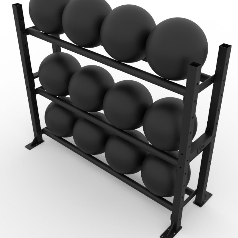 Multi Ball Storage Rack 3 Tier Side MBR3