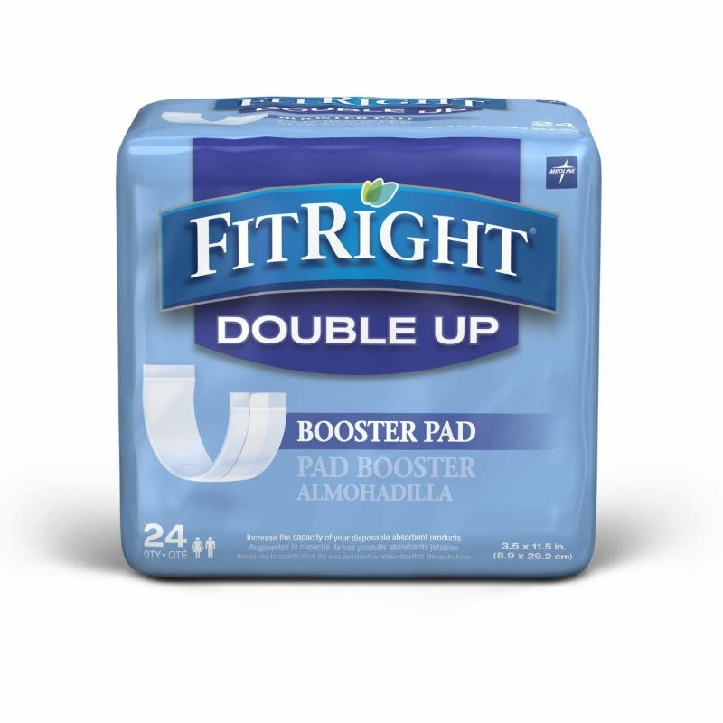 Medline FitRight Double Up Booster Pad 24 Pack MSC326015