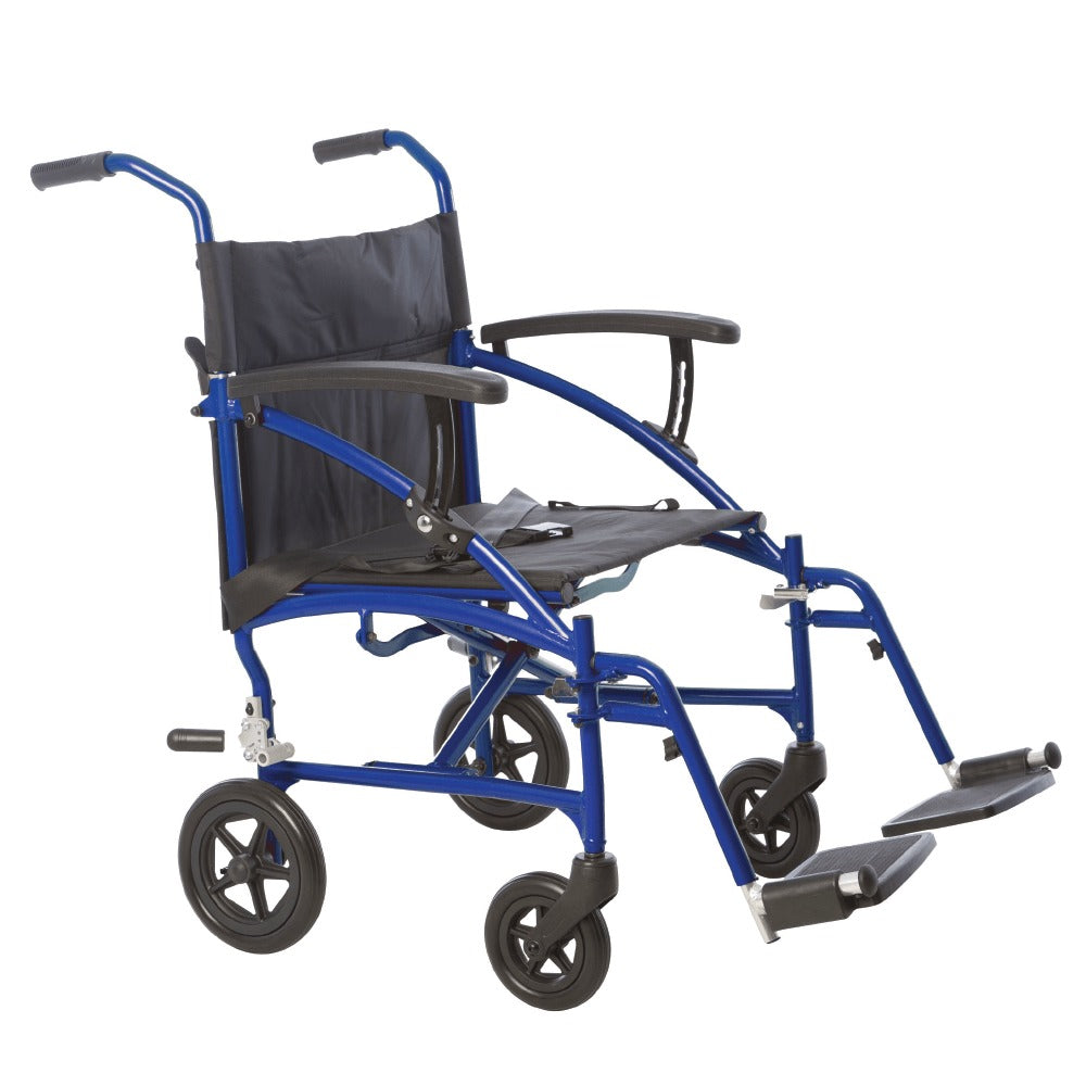 Blue Aluminium Aspire Lite Wheelchair MWS442300