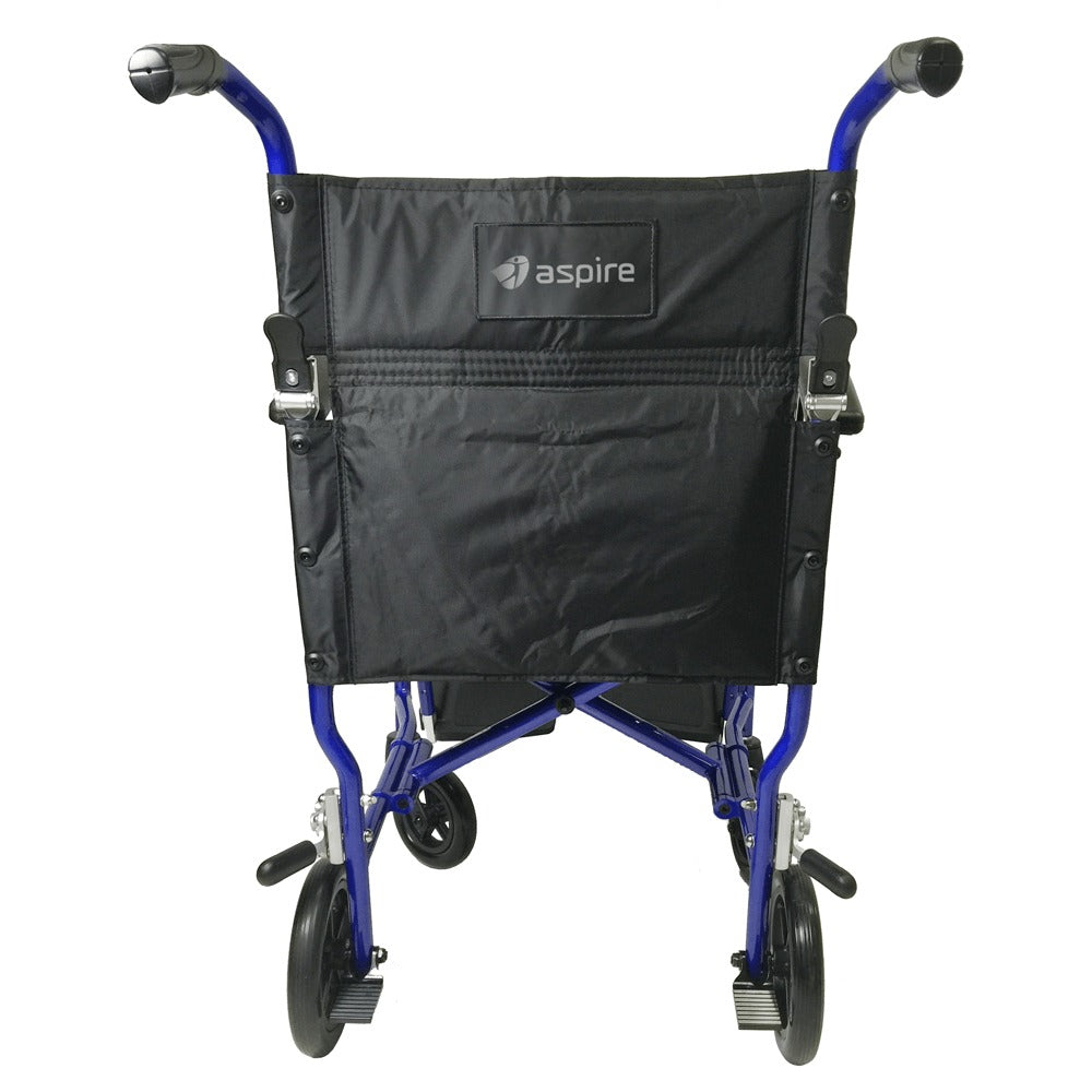 Blue Aluminium Aspire Lite Wheelchair Back MWS442300