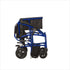 Blue Aluminium Aspire Lite Wheelchair Folded MWS442300