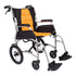 Orange Aluminium Aspire Vida Folding Wheelchair Attendant Propelled MWS449850