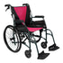 Magenta Aluminium Aspire Vida Folding Wheelchair Self Propelled MWS449884