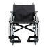 Silver Steel Aspire Assist 3 Deluxe Vinyl Wheelchair 400mm MWS452250