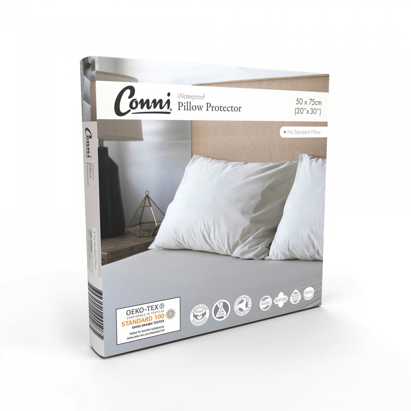 Conni Waterproof Pillow Protector PC-5075-1