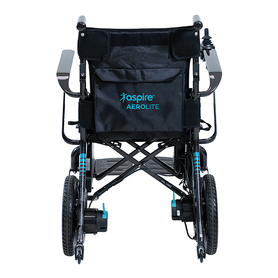 Aspire Aerolite Carbon Fibre Powerchair Back Blue 400mm PWS654145