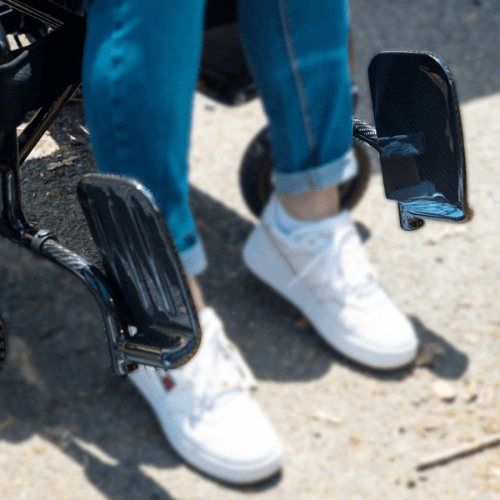 Aspire AeroLite Carbon Fibre Powerchair Red 450mm PWS654150