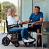Aspire AeroLite Carbon Fibre Powerchair 450mm Red PWS654150