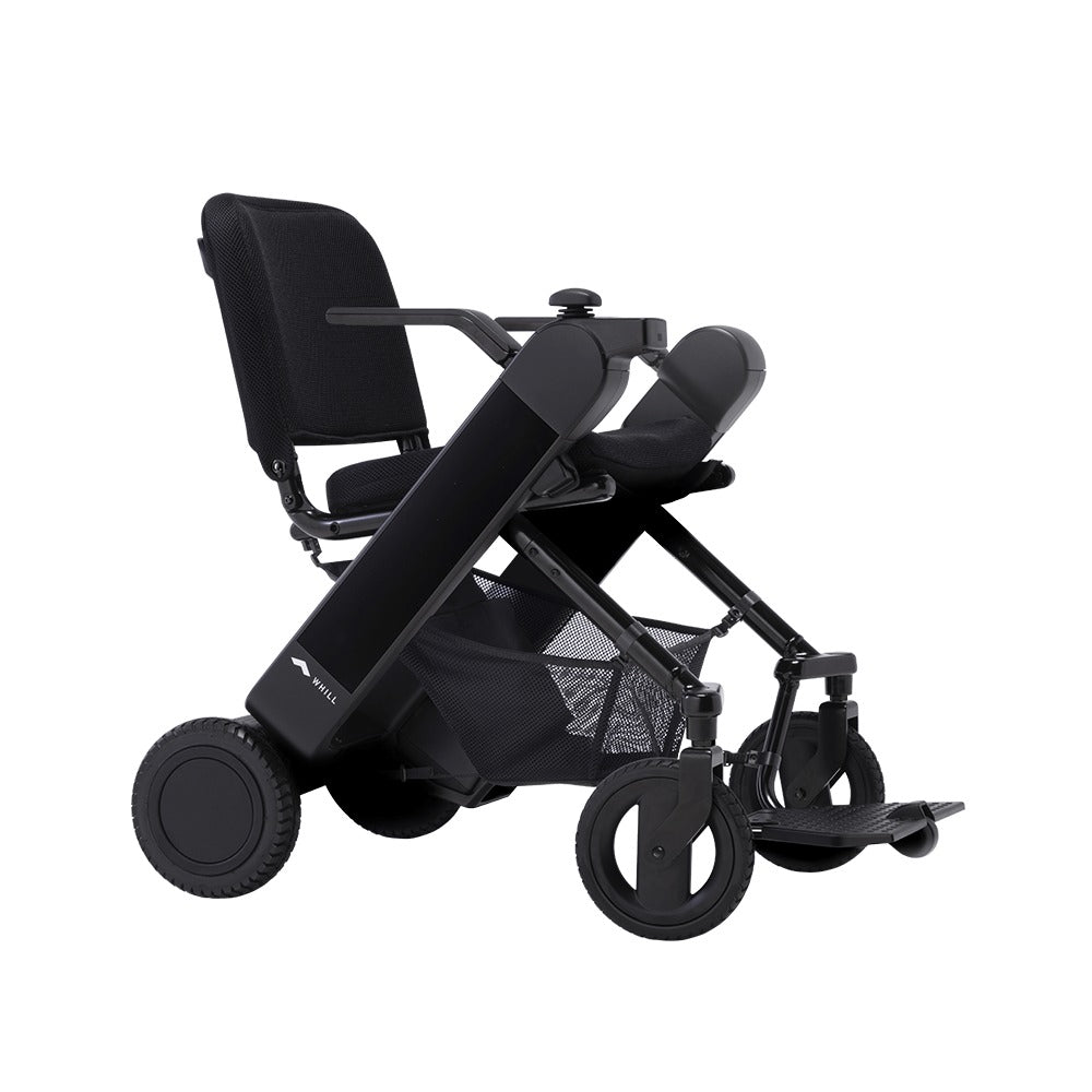 Black Whill Model F Power Folding Wheelchair PWS655500