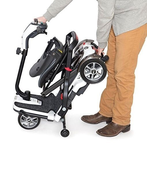 Pride Mobility Quest Folding Mobility Scooter Folded1 S10833