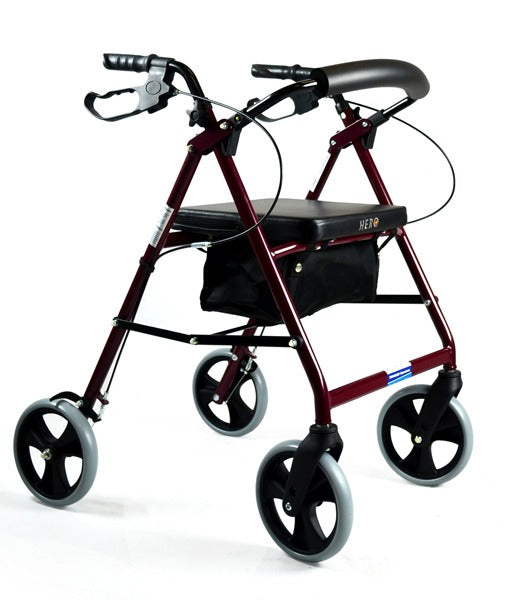 Quad Seat Walker – 8 inch wheels Hero Medical S11172