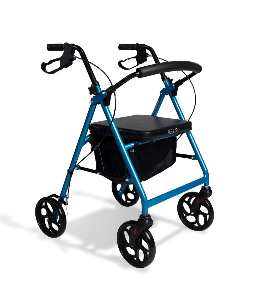 Quad Seat Walker – 8 inch wheels Hero Medical S11173