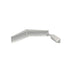 White Moulded Plastic Bottom Wiper Folding S1214