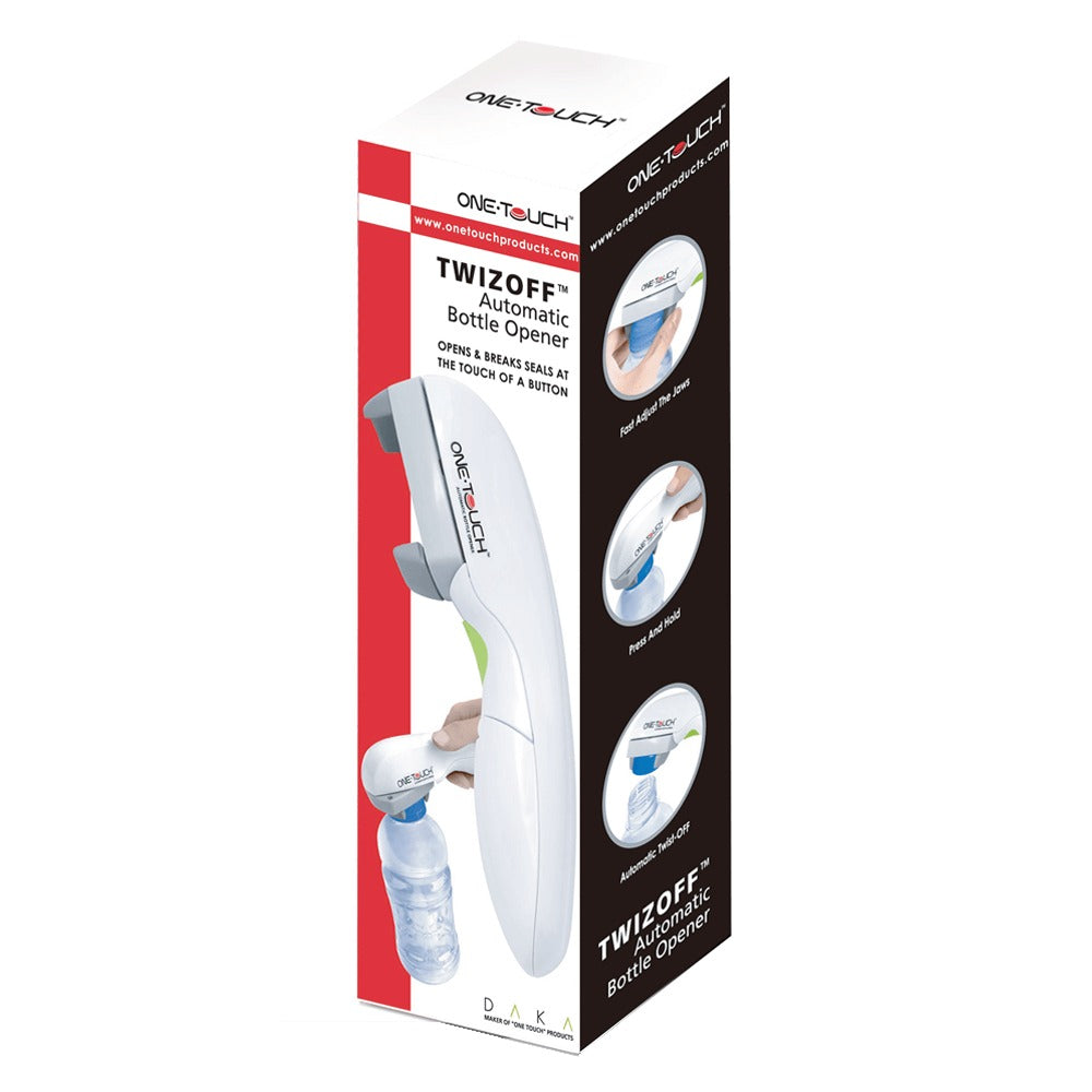 White One Touch Automatic Bottle Opener One Touch Box S13535