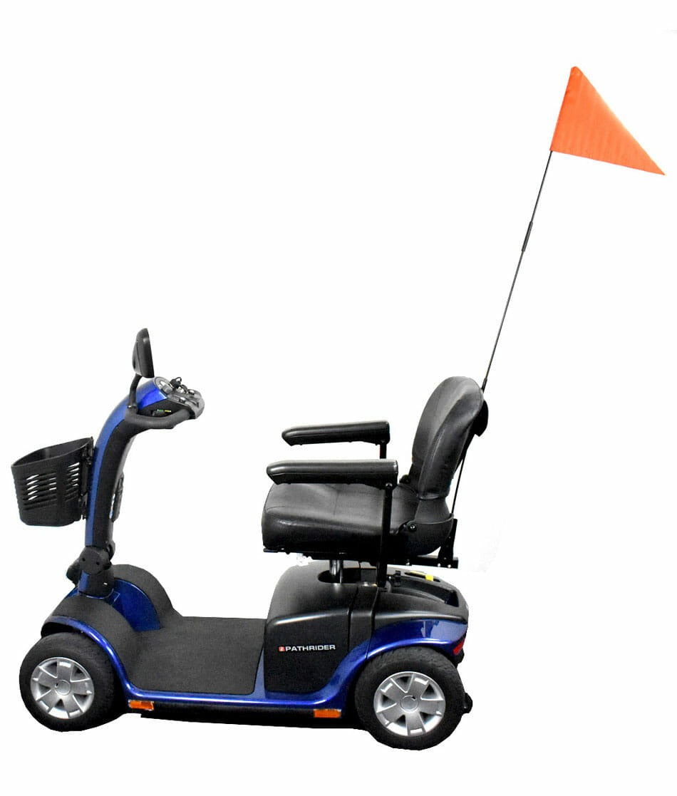 Mobility Scooter Flag + Bracket S14980