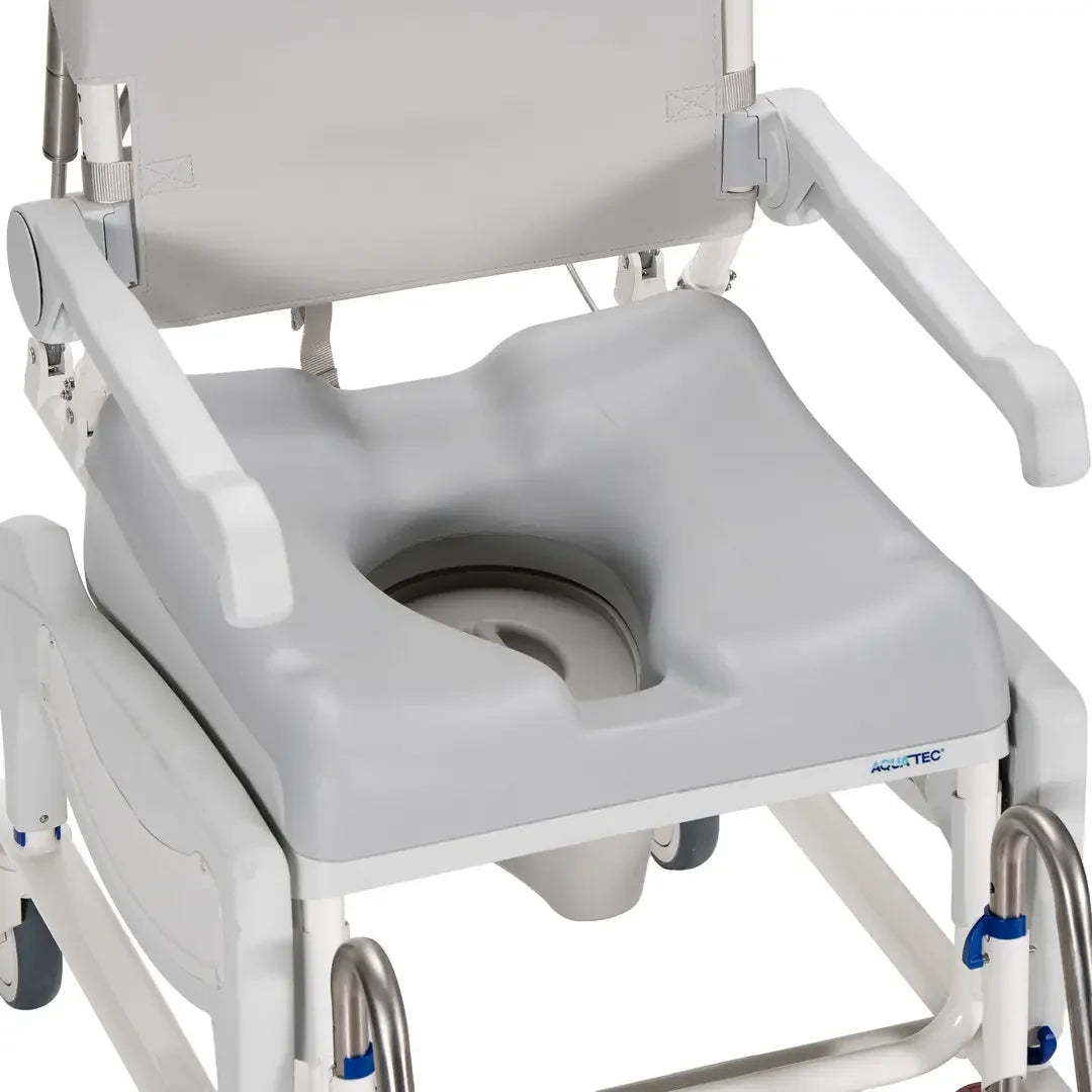 Ergo Dual VIP Shower Chair Commode Aquatec Ocean S17658
