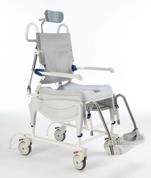 Ergo VIP Transit Shower Chair Commode Aquatec Ocean S17658