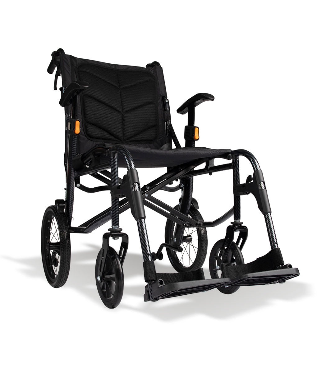 Hero Medical Active Ultra Lite Wheelchair Attendant Propelled S309155