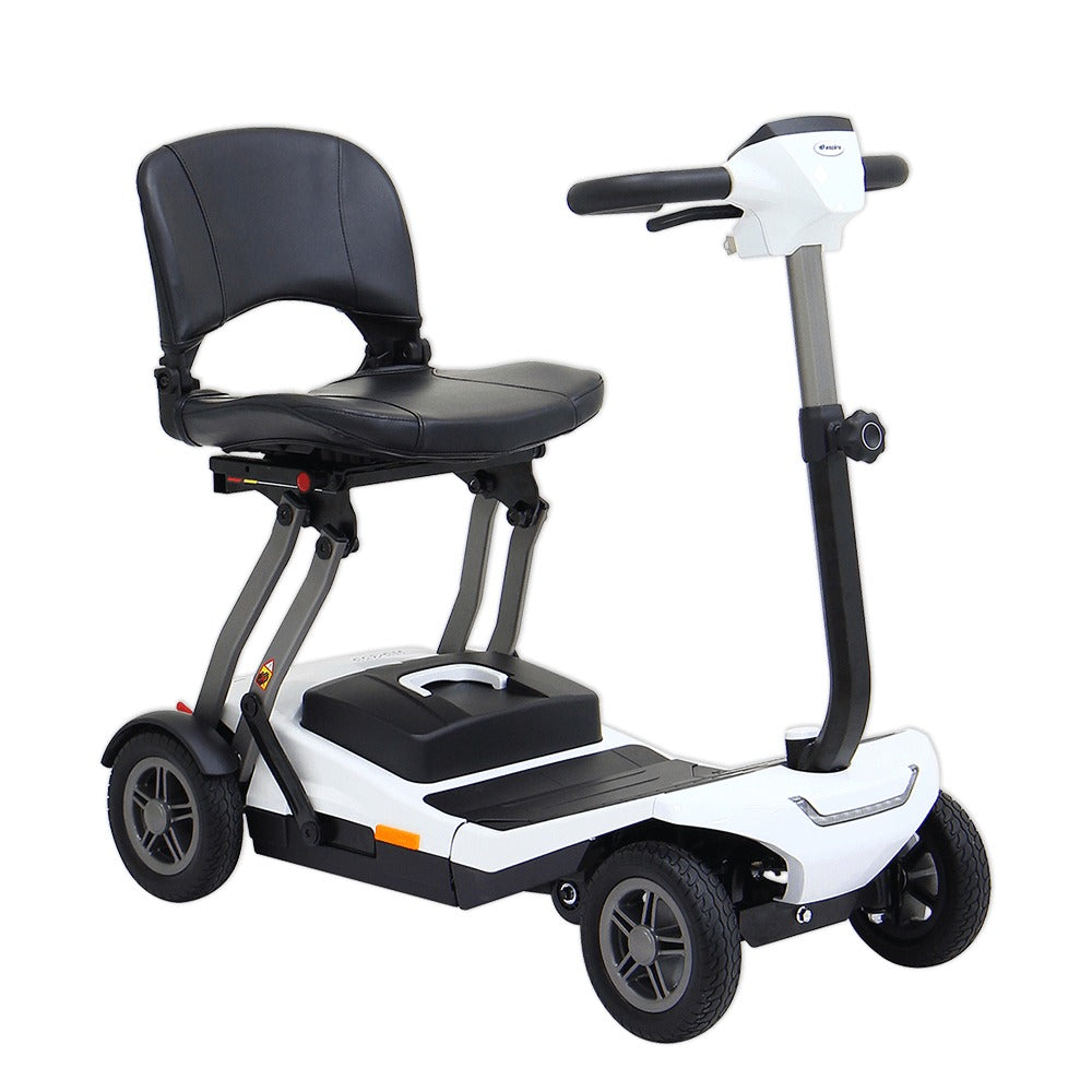 White Aspire Small Folding Mobility Scooter HS268 SCT671135