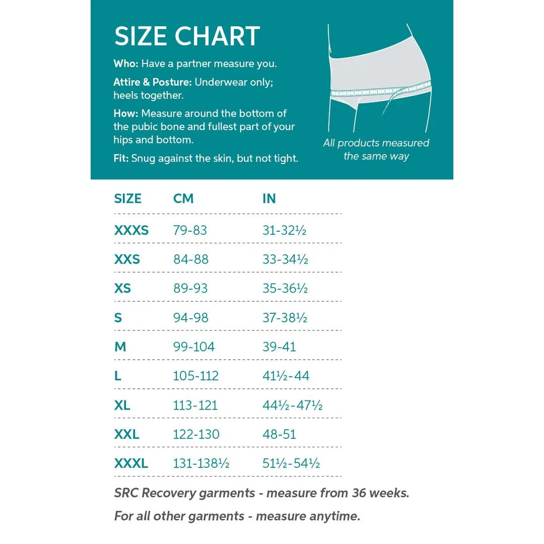 SRC Size Chart