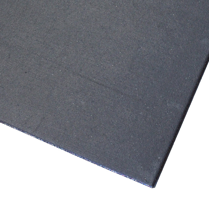 Gym Flooring Tiles Premium EPDM Rubber Black TILE-EPDMBLK