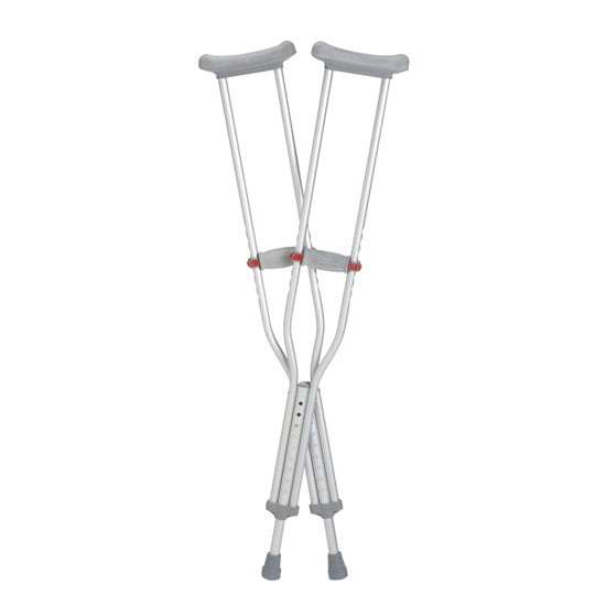 Aluminium Breezy Red Dot Underarm Crutches Small WAC692300