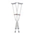 Aluminium Breezy Red Dot Underarm Crutches Small WAC692300