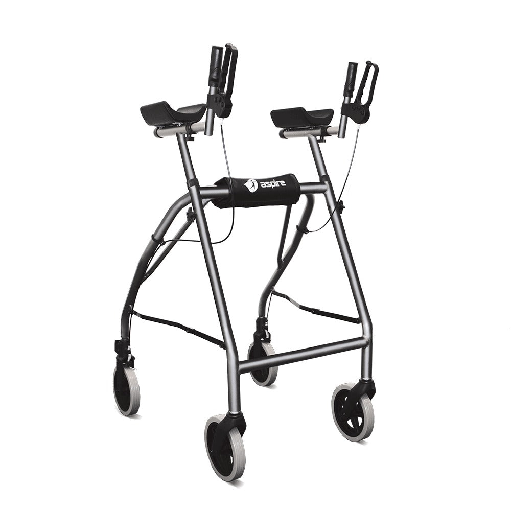 Aluminium Aspire Forearm Walking Tutor with Handbrakes WAF699200