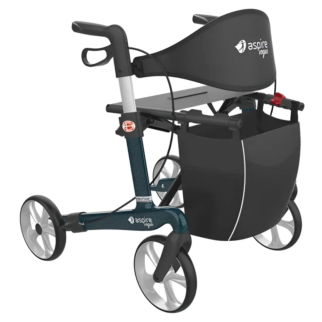 Short Sapphire Aspire Vogue Carbon Fibre Seat Walker WAF705340