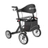 Black Aluminium Aspire Vogue Adventure Seat Walker WAF705450