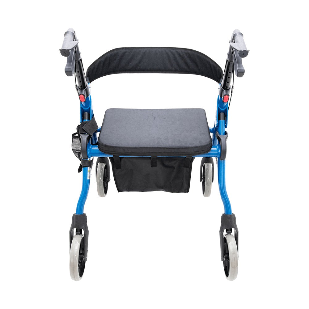 Blue Aluminium Freedom Healthcare HD Genesis 3 Extra Wide Seat Walker Back BRO209-HD WAF750335