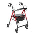 Red Freedom Healthcare Quad Adjustable Seat Walker BRO201-028 WAF750530