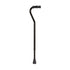 Black Brass Breezy Bariatric Swan Neck Walking Stick WAS744750