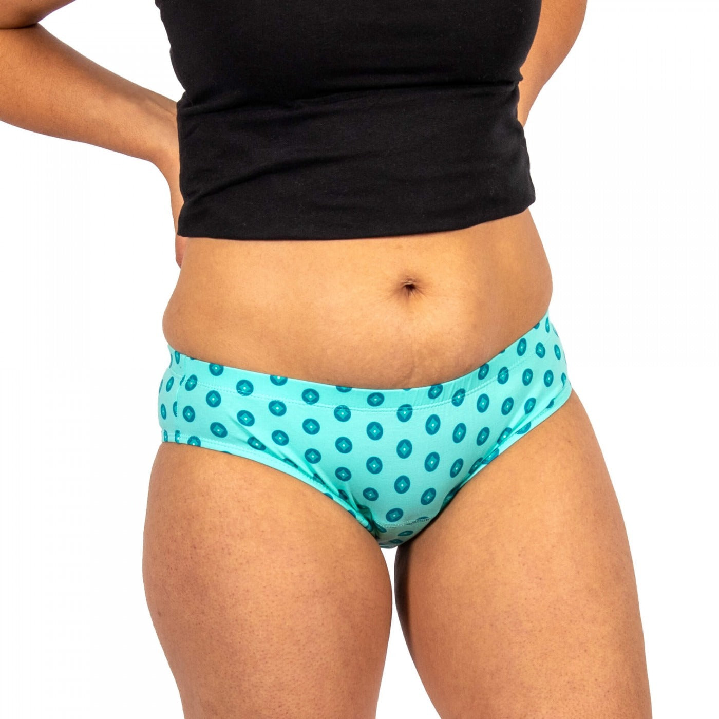 Real Teal Conni Ladies Brief Underwear 10 5604-10-RT