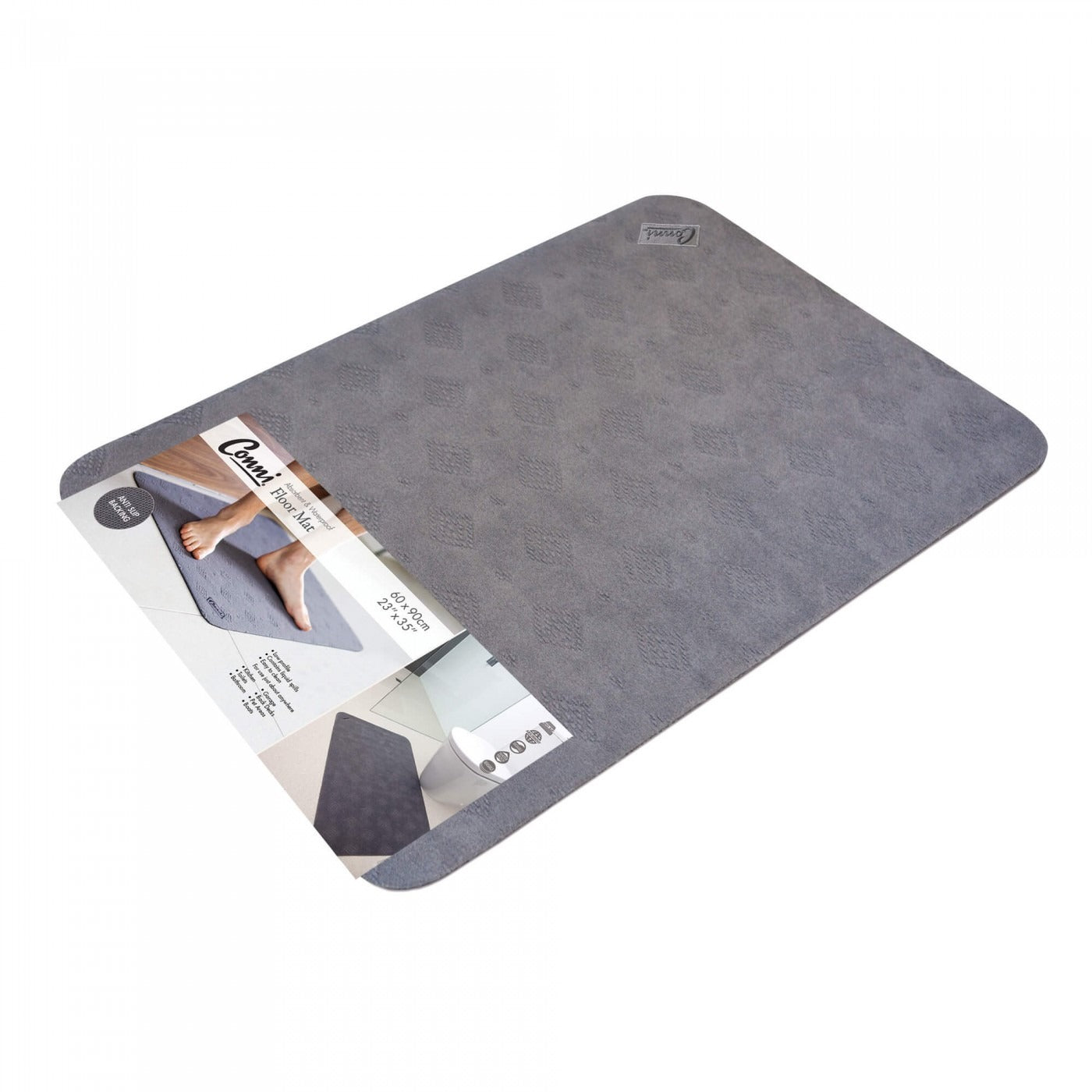 Conni Anti Slip Floor Mat Classic Grey 99-060090-00-1