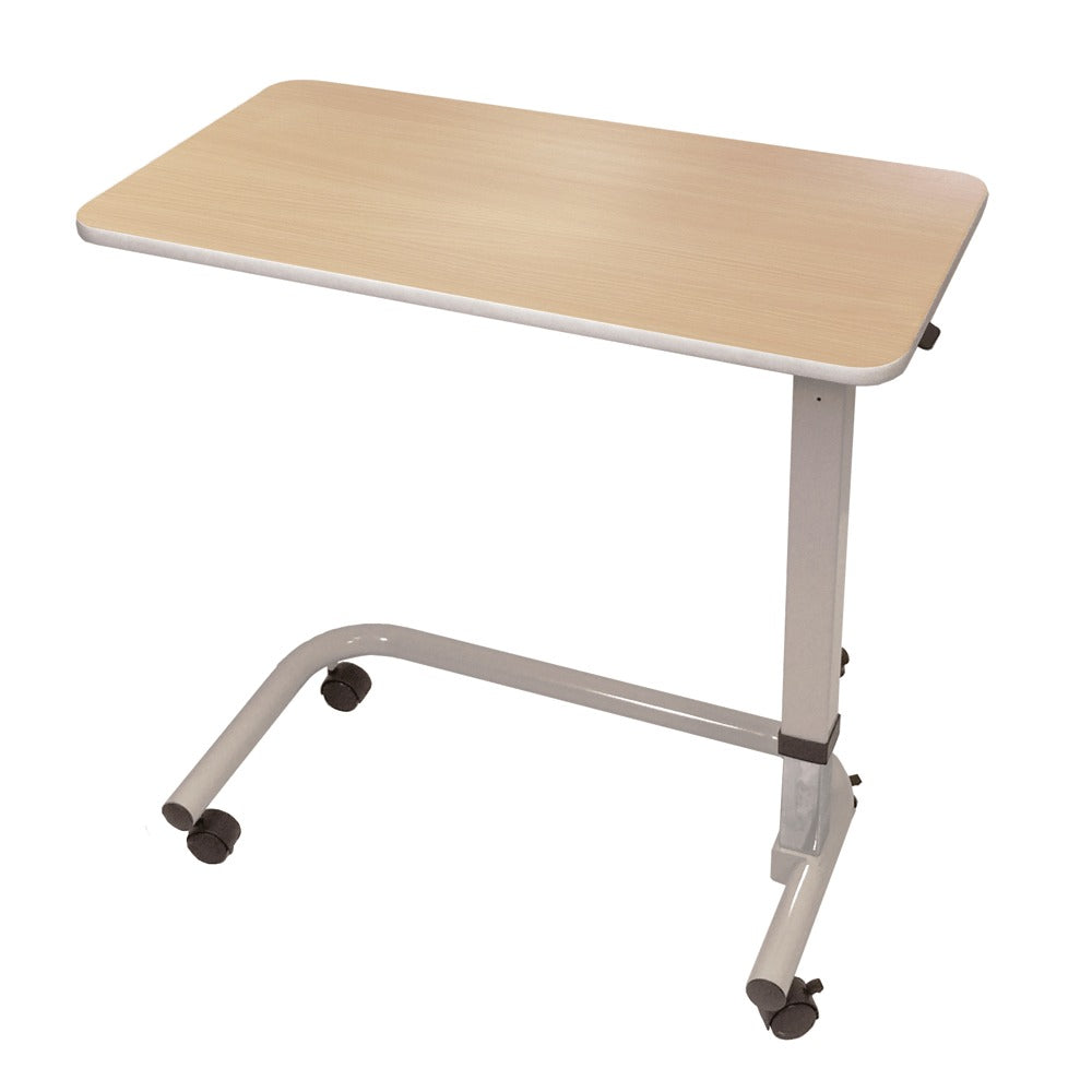 Powder Coated Steel Aspire Over Bed Table - Beech Laminate BEA006701