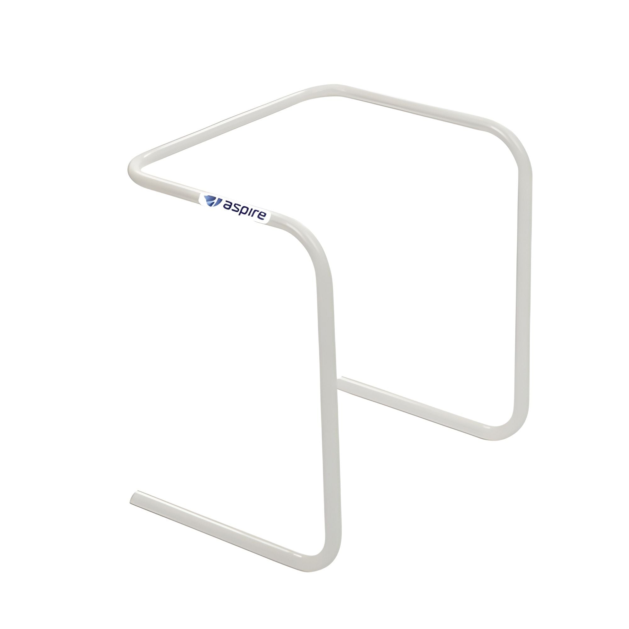 White Power Coated Steel Aspire Bed Cradle - Fixed BEA014605