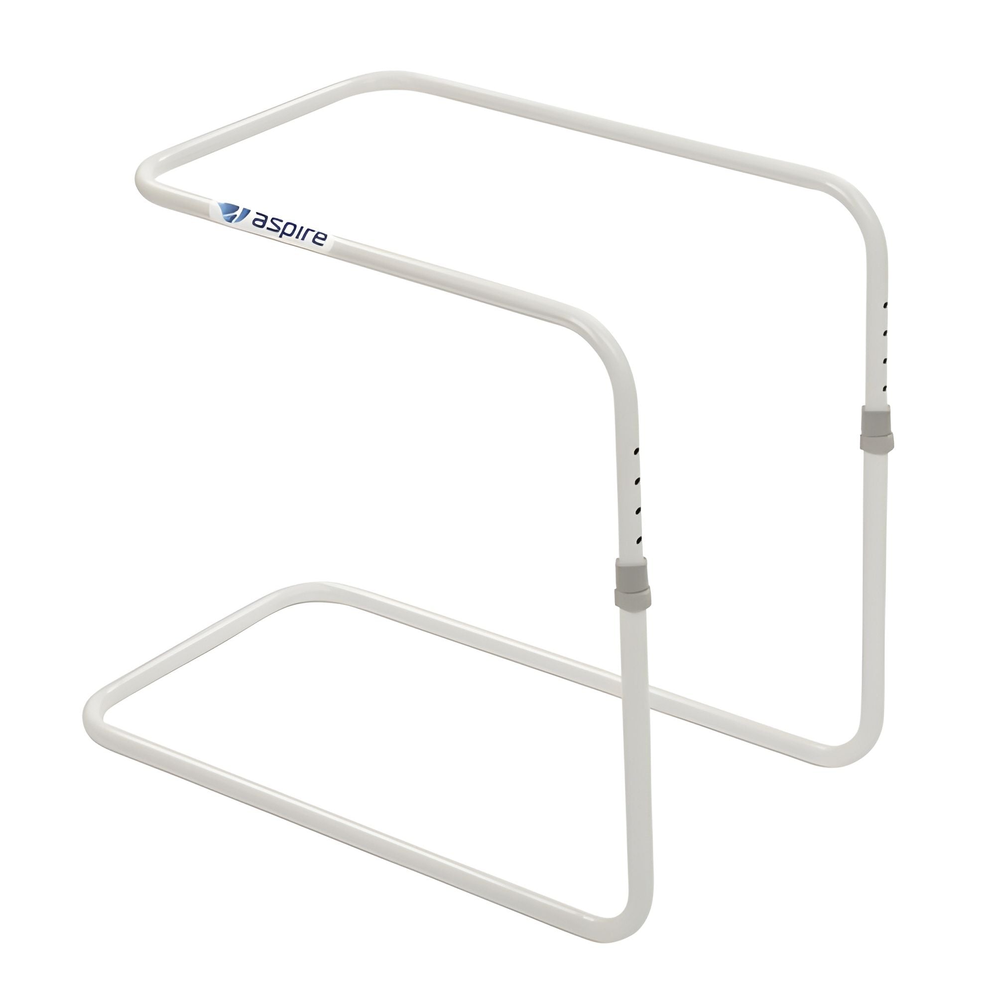 White Power Coated Steel Aspire Bed Cradle - Adjustable BEA014610