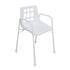 White Aluminium Aspire Shower Chair with Arms BTS118005